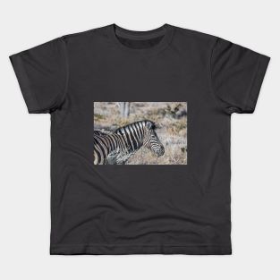 Namibia. Etosha National Park. Zebra. Kids T-Shirt